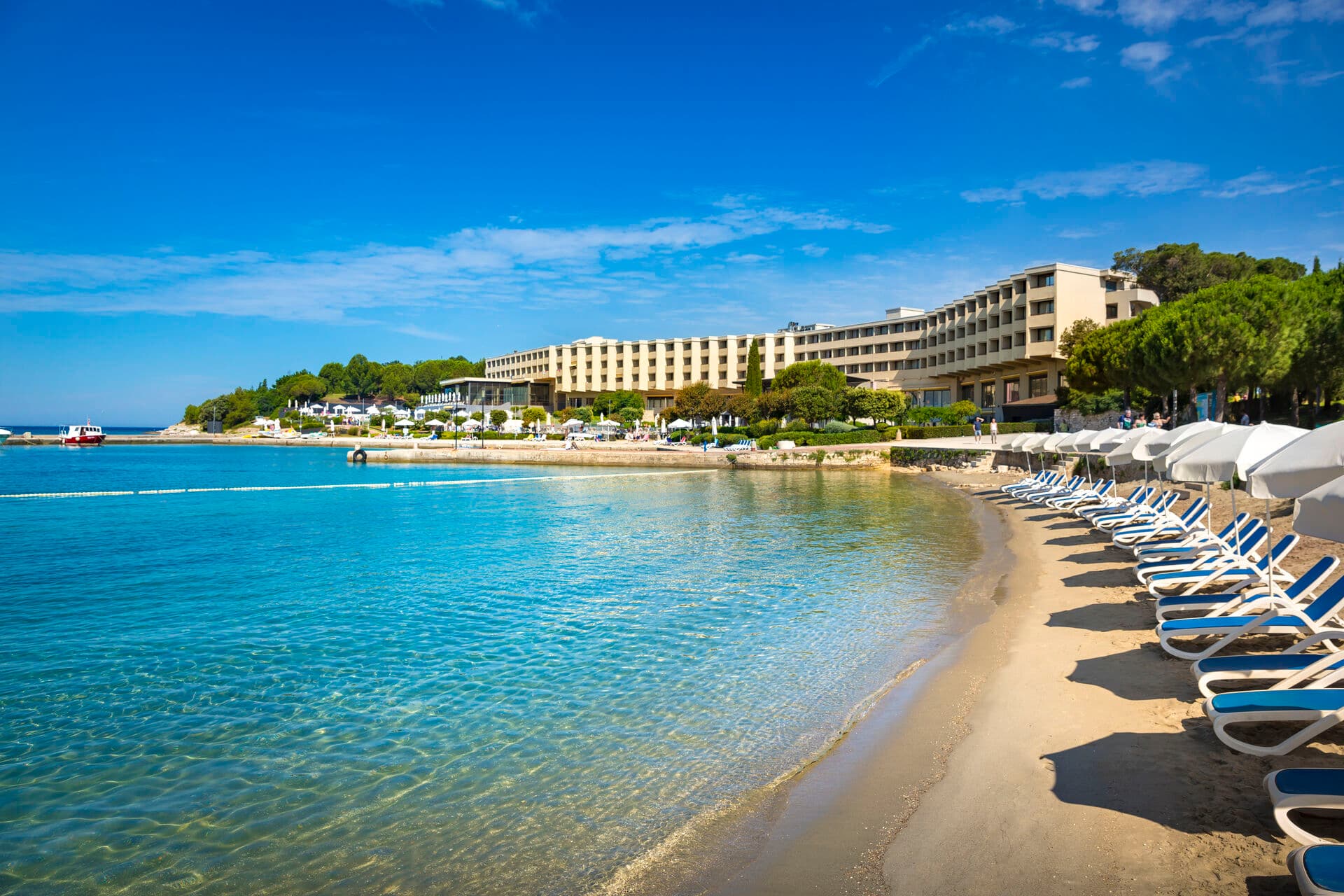 Island hotel Istra